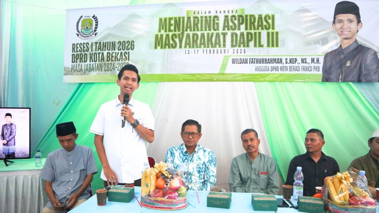 Reses DPRD Wildan Fathurrahman Diserbu Aspirasi, Warga Bantargebang Minta Pengadaan Fasos-Fasum