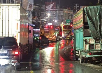Ini Penyebab Kemacetan Panjang Dini Hari di Jalinsum Kotapinang–Medan
