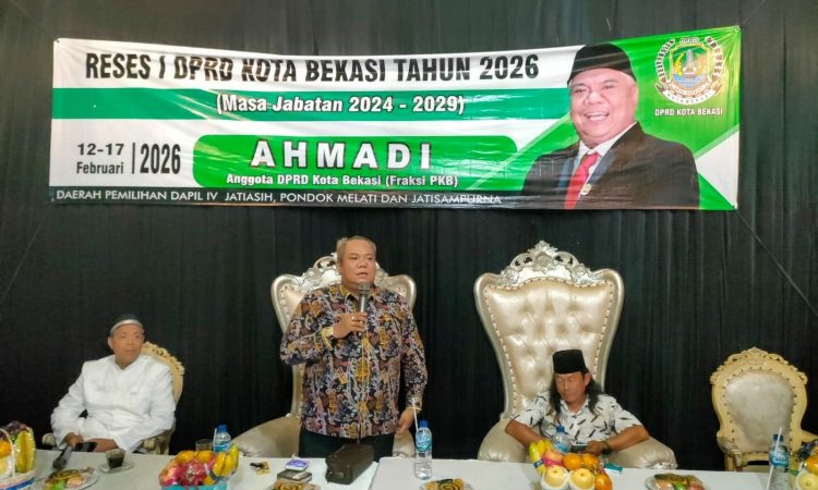 Serap Aspirasi di Jatiasih, Anggota DPRD Ahmadi Madong Sampaikan Usulan Insentif Guru Ngaji Lekar