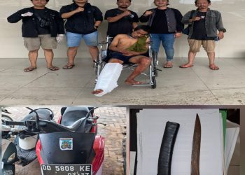 POLSEK TAMALATE AMANKAN DUA TERDUGA PELAKU DAN PENADAH CURAS DAN CURANMOR