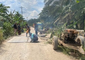 Besi Jembatan Titi Kembar Diduga Dicuri, Warga Soroti Keamanan Infrastruktur