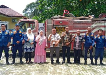 Damkar Hadir di Silangkitang, Pemkab Labusel Percepat Layanan Penanggulangan Kebakaran
