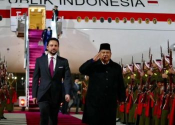Jet F-16 Yordania Kawal Kedatangan Prabowo, Bahas Kerjasama Bilateral