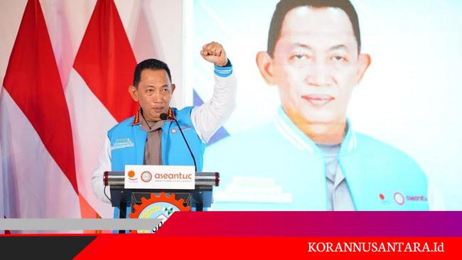 Tasyakuran HUT Ke-53 KSPSI, Kapolri Janji Terus Kawal Aspirasi dan Perjuangan Buruh
