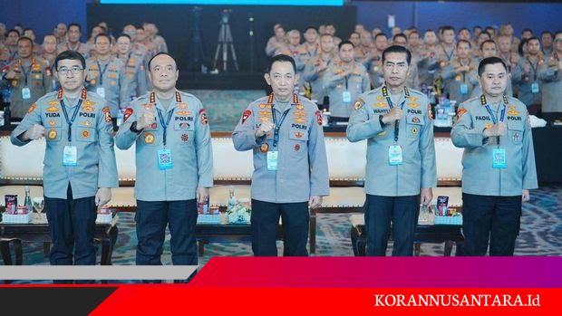 Buka Rapim Polri 2026, Kapolri Tegaskan Siap Sukseskan dan Kawal Rencana Kerja Pemerintah