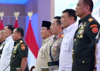 Rapim TNI-Polri, Prabowo Tegaskan Jadilah Tentara dan Polisi Rakyat yang Dicintai