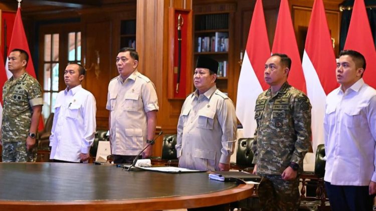 Di Tengah Konflik Dunia, Prabowo Tegaskan Sikap Indonesia Nonblok