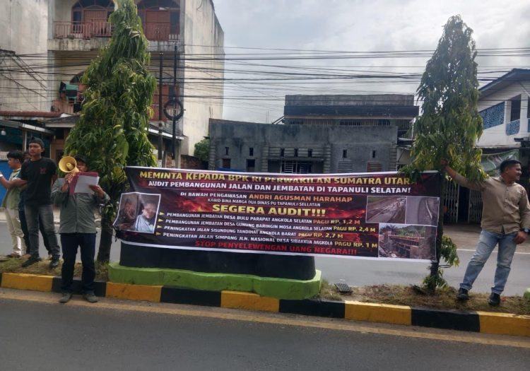 JSI-GRIB Bongkar Dugaan Fee Proyek 25 Persen, Desak BPK Sumut Audit Proyek Infrastruktur Tapsel