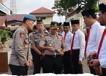 Polres Padangsidimpuan Tertibkan Senpi Inventaris Personel, Ada Apa?