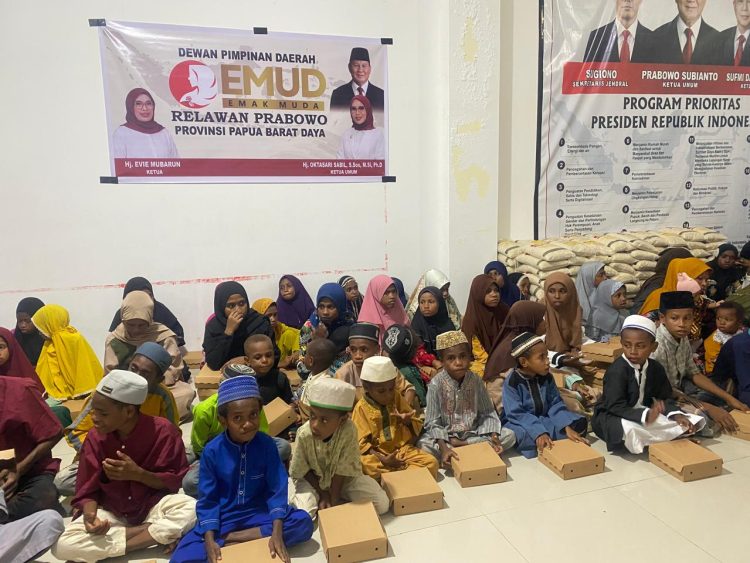 EMUD Gelar Silaturahmi Ramadan di Sorong, Rangkaian Program Nasional Pembagian Beras untuk 100 Ribu Penerima