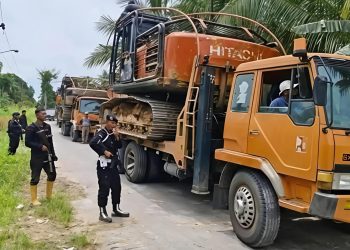 Polda Sumut Tetapkan 2 Tersangka Pemilik Buron dan Pulangkan 2 Ekskavator di Kasus Tambang Emas Ilegal Madina