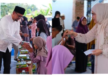 Safari Ramadhan di Teluk Panji, Bupati Fery Tegaskan: Labusel Kampung Kita Kita Bangun Kita Jaga Kita Rawat