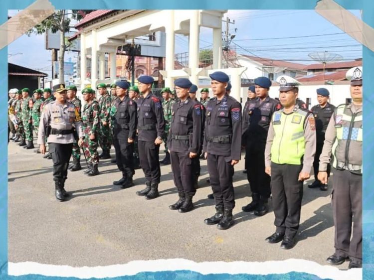 Kekuatan Penuh Dikerahkan! Kapolres Padangsidimpuan Pimpin Apel Operasi Ketupat Toba 2026 Amankan Idul Fitri 1447 H
