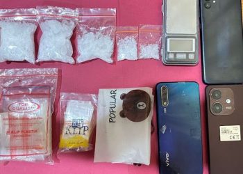 Satres Narkoba Polres Labusel Ringkus 2 Pria di Torgamba, 132,90 Gram Sabu Diamankan
