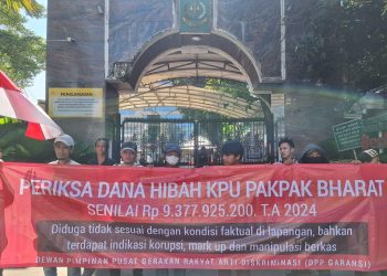 DPP GARANSI Desak Kejagung Usut Dugaan Korupsi Dana Hibah KPU Pakpak Bharat Rp9,3 Miliar