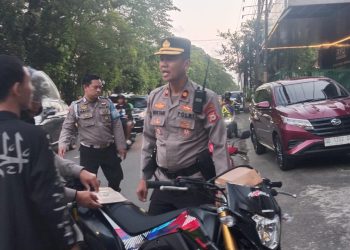 Polsek Mamajang Gelar Patroli Hunting Mobile, Tindak Tegas Konvoi Gangguan Kamtibmas Jelang Bukber