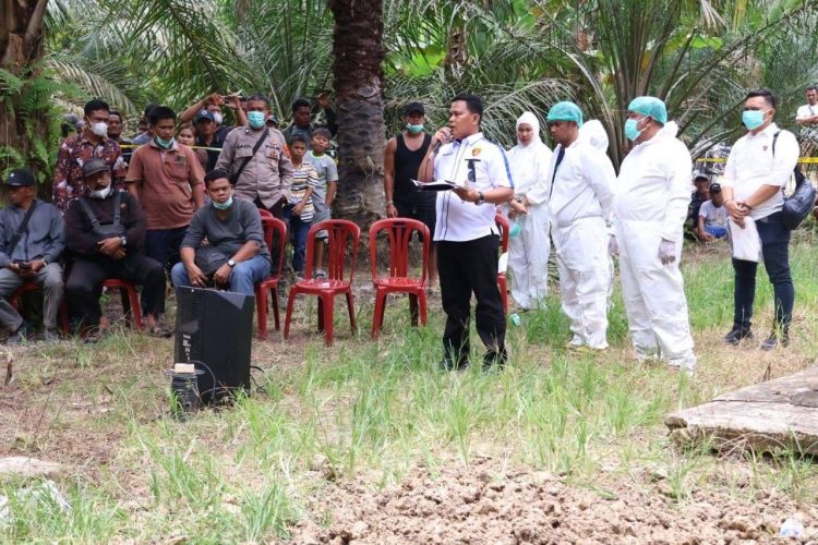 Kematian IRT Muda di Torgamba Diduga Tak Wajar, Polres Labusel Bongkar Makam untuk Autopsi
