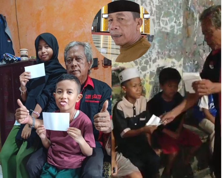 LSM BARATU Santuni Yatim Piatu dan Dhuafa di Desa Kalijaya Bekasi, Tebar Kepedulian di Bulan Ramadhan 1447 H