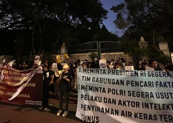 Mahasiswa Demo di Monas, Kecam Penyiraman Air Keras ke Aktivis KontraS