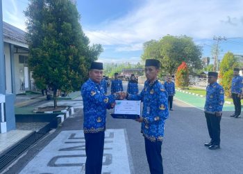 Apresiasi Kinerja Pegawai, Rutan Ambon Anugerahkan Penghargaan Pegawai Teladan