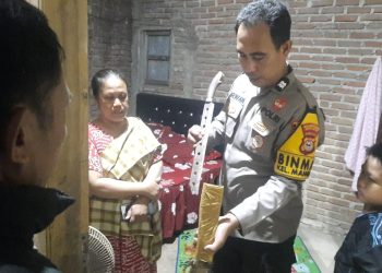 Polsek Tamalate Datangi TKP Pengancaman dengan Parang di Jl Manuruki