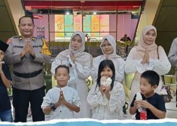 Ciptakan Suasana Aman di Libur Lebaran, Polres Padangsidimpuan Tingkatkan Pengamanan di Plaza ATC