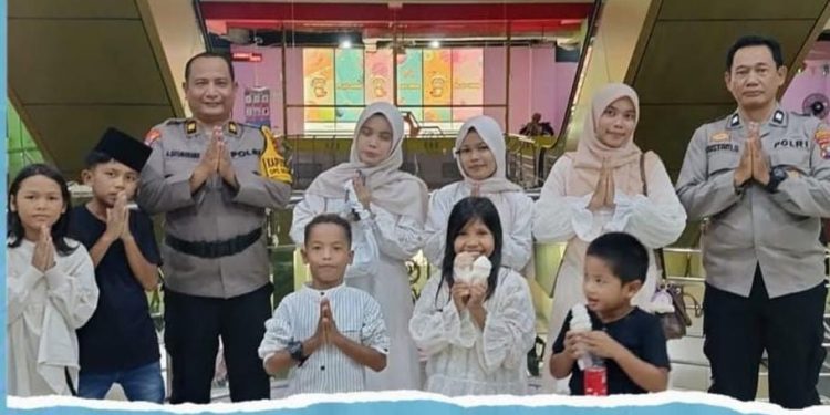 Ciptakan Suasana Aman di Libur Lebaran, Polres Padangsidimpuan Tingkatkan Pengamanan di Plaza ATC