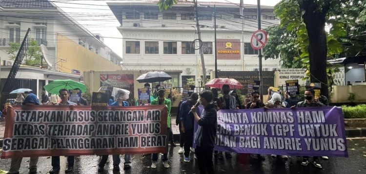 Aliansi Mahasiswa Bergerak Tekan Komnas HAM Usut Dalang Serangan Aktivis