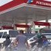 Kelangkaan BBM Jelang Lebaran, Warga Padangsidimpuan Panik dan Antre Ratusan Meter di SPBU