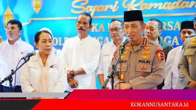 Bukber Buruh, Kapolri Ajak Jaga Persatuan dan Dukung Asta Cita Presiden