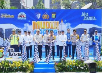 Kapolri Lepas Ribuan Peserta Mudik Gratis Polri Presisi 2026