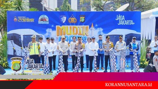 Kapolri Lepas Ribuan Peserta Mudik Gratis Polri Presisi 2026