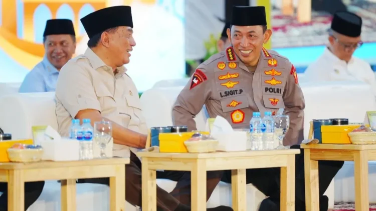 Buka Puasa TNI-Polri, Kapolri Ajak Kawal Kebijakan Strategis Presiden Prabowo