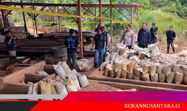 Bareskrim Polri Bongkar Penyelundupan Pasir Timah Ilegal, 16 Ton Disita