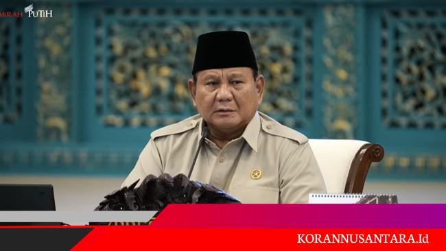 Prabowo Tegaskan Serangan Air Keras ke Aktivis kontraS Terorisme, Harus Diusut Aktornya!