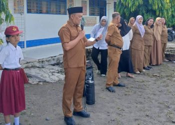 Bupati Labuhanbatu Melalui Kadis Pendidikan Sosialisasikan Gerakan ASRI di SD Negeri 02 Ransel