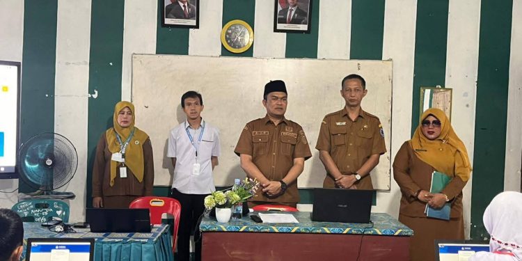 Bupati Labuhanbatu Tinjau Kegiatan TKA di SDN 01 Rantau Selatan