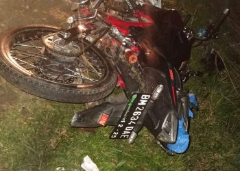 Kecelakaan Maut di Simpang Proyek Sisumut Labusel, Pengendara CBR Tewas di Tempat