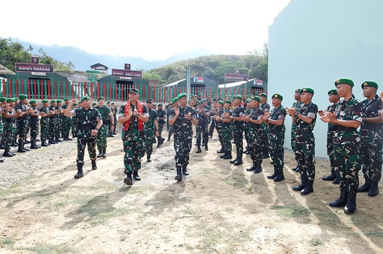 Pangdam I/BB Mayjen TNI Hendy Antariksa Tinjau Kesiapan Brigif TP 37/HS dan Yonif TP 904/GM di Tanah Karo