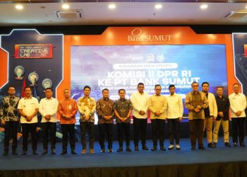 Bupati Labusel Hadiri Kunker Komisi II DPR RI di Sumut, Dorong BUMD dan Bank Daerah Jadi Motor Ekonomi Daerah