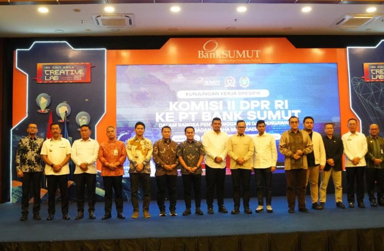 Bupati Labusel Hadiri Kunker Komisi II DPR RI di Sumut, Dorong BUMD dan Bank Daerah Jadi Motor Ekonomi Daerah