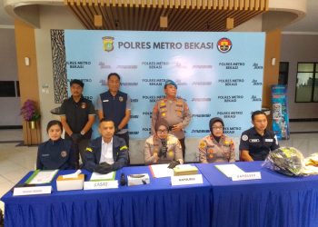 Motif Dendam ! Kasus Air Keras di Tambun Selatan Terungkap, 3 Pelaku Dibekuk Polres Metro Bekasi