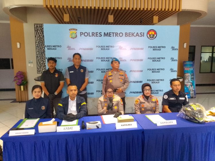 Motif Dendam ! Kasus Air Keras di Tambun Selatan Terungkap, 3 Pelaku Dibekuk Polres Metro Bekasi
