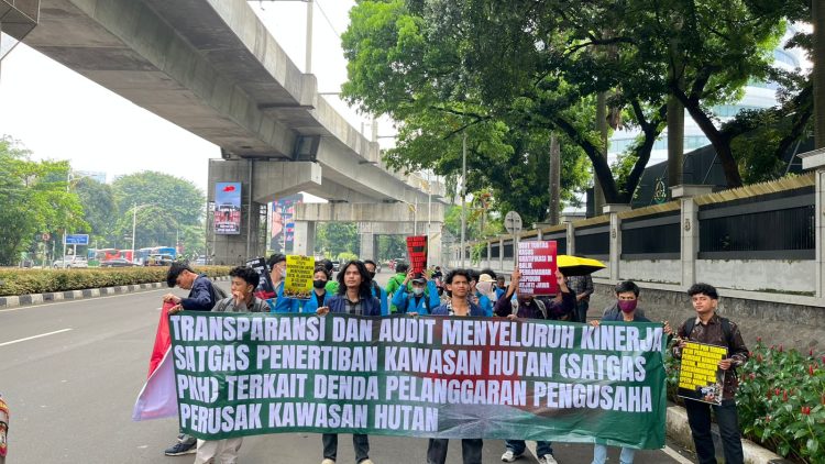 Soroti Kasus Amsal Sitepu, Mahasiswa Geruduk Kejagung Tuntut Evaluasi Total