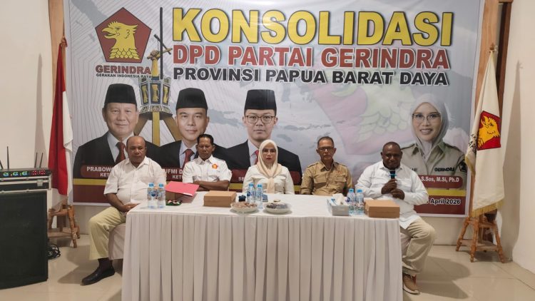 Gerindra Papua Barat Daya Matangkan Konsolidasi, Targetkan Tambahan Kursi di Pemilu 2029