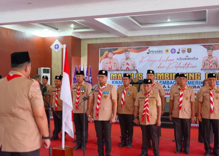 Fery Syahputra Resmi dilantik Sebagai Mabicab Labusel , Titik Awal Pramuka Jadi Pilar Generasi Emas 2040