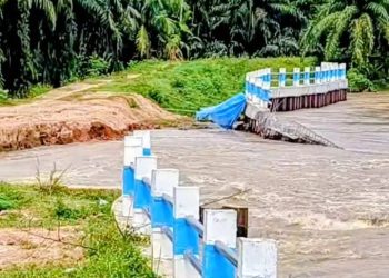 Tanggul Sungai Dalu-dalu Ambruk, Fauzi Tantang Bupati Batubara Soal Tanggung Jawab Proyek Rp11,6 Miliar