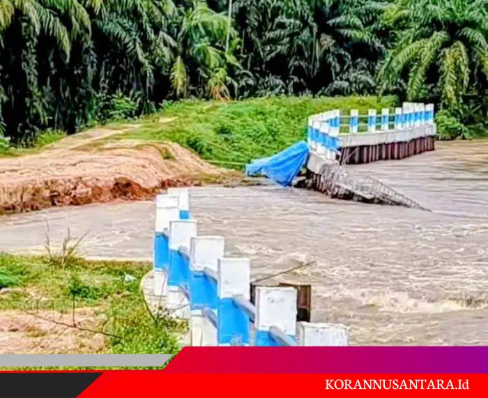 Tanggul Sungai Dalu-dalu Ambruk, Fauzi Tantang Bupati Batubara Soal Tanggung Jawab Proyek Rp11,6 Miliar