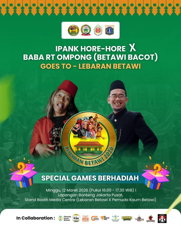 Ipank Hore-Hore Meriahkan Lebaran Betawi, Fauzi Bowo Tegaskan Identitas Betawi sebagai Ruh Jakarta