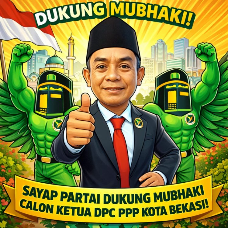 Polemik PPP Kota Bekasi, AMK Dukung Mubhaki Jadi Calon Ketua DPC